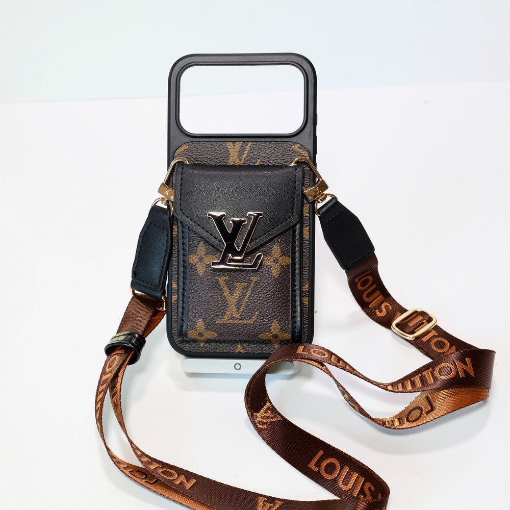 Crossbody iPhone 17 Case with Strap – Premium Designer Phone Cover for iPhone 17 / 16 / 15 / 14