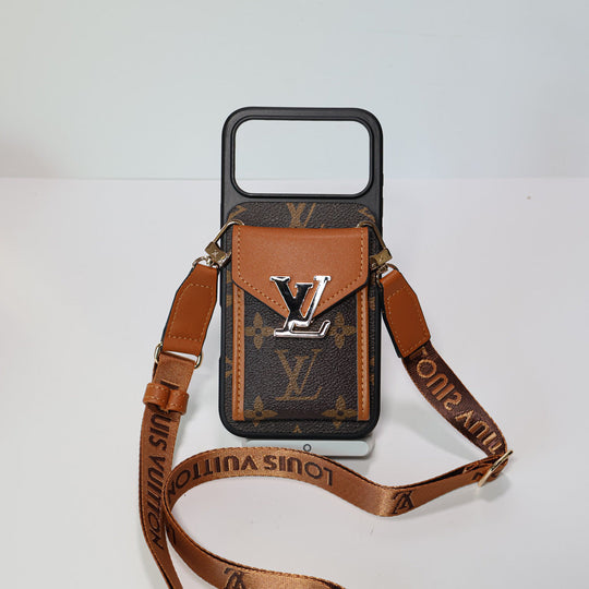 Crossbody iPhone 17 Case with Strap – Premium Designer Phone Cover for iPhone 17 / 16 / 15 / 14