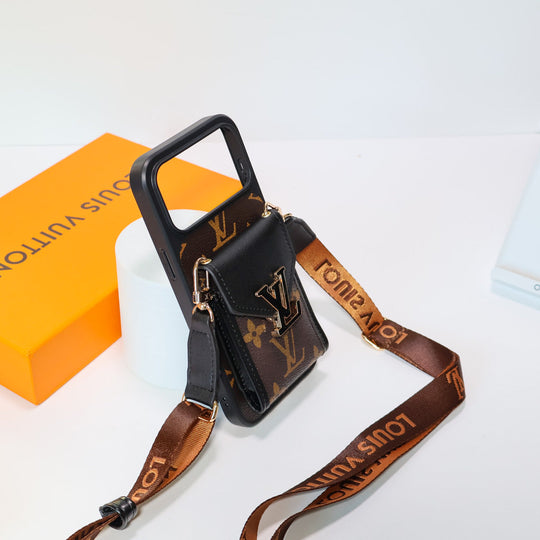 Crossbody iPhone 17 Case with Strap – Premium Designer Phone Cover for iPhone 17 / 16 / 15 / 14