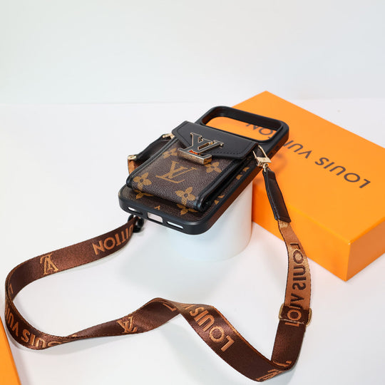 Crossbody iPhone 17 Case with Strap – Premium Designer Phone Cover for iPhone 17 / 16 / 15 / 14