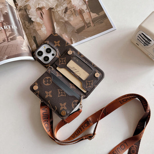 Luxury Series Multi-Function Wallet iPhone Case 17 – Modern Designer Style for iPhone 17