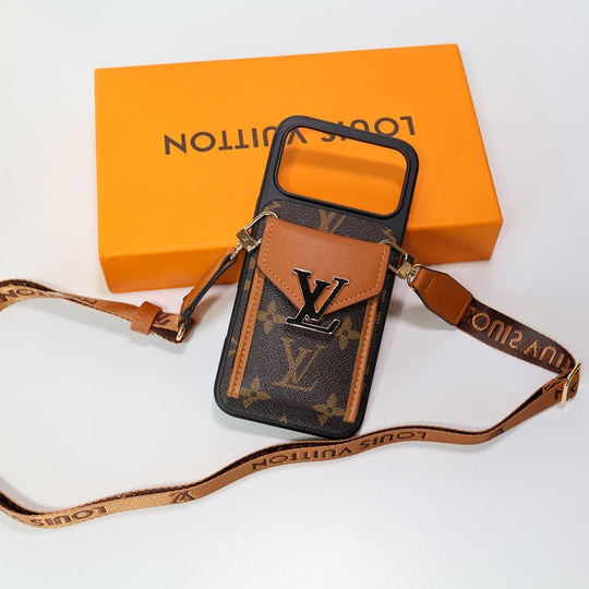 Crossbody iPhone 17 Case with Strap – Premium Designer Phone Cover for iPhone 17 / 16 / 15 / 14