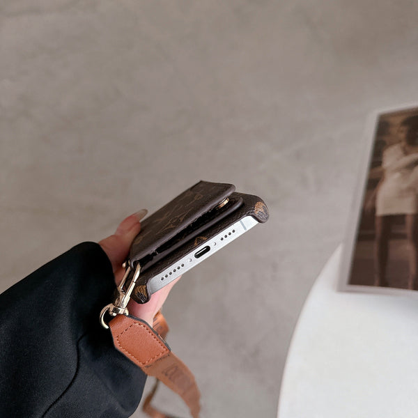 Luxury Series Multi-Function Wallet iPhone Case 17 – Modern Designer Style for iPhone 17