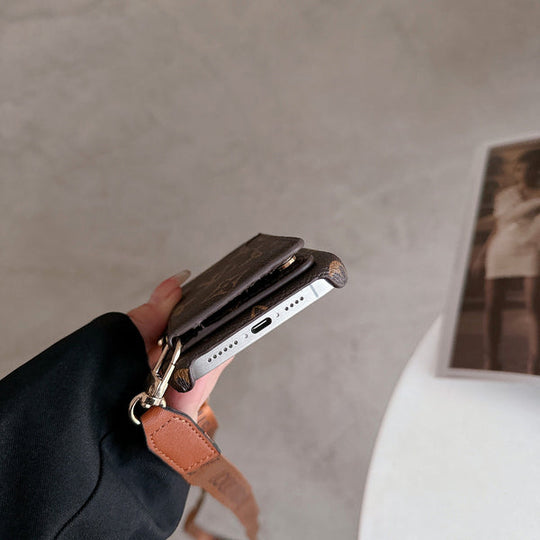 Luxury Series Multi-Function Wallet iPhone Case 17 – Modern Designer Style for iPhone 17