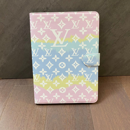 Designer iPad Case – Premium Canvas Monogram Luxury Cover