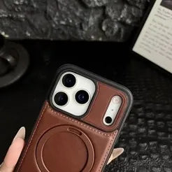 Luxury iPhone case with kickstand For IPhone 17