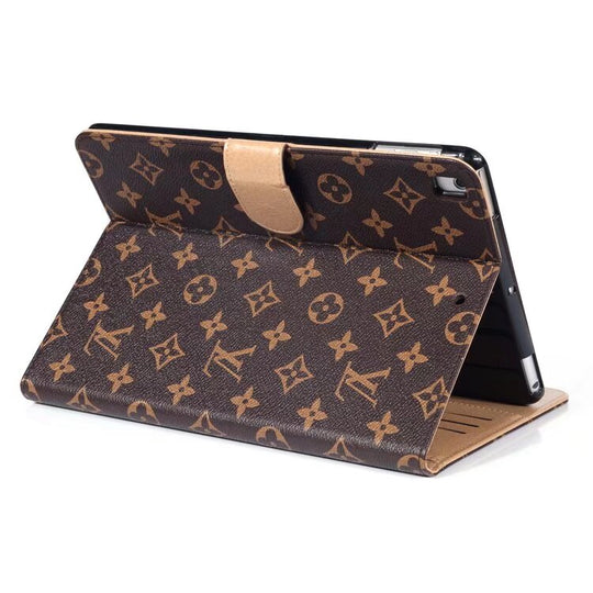 Designer iPad Case – Premium Canvas Monogram Luxury Cover