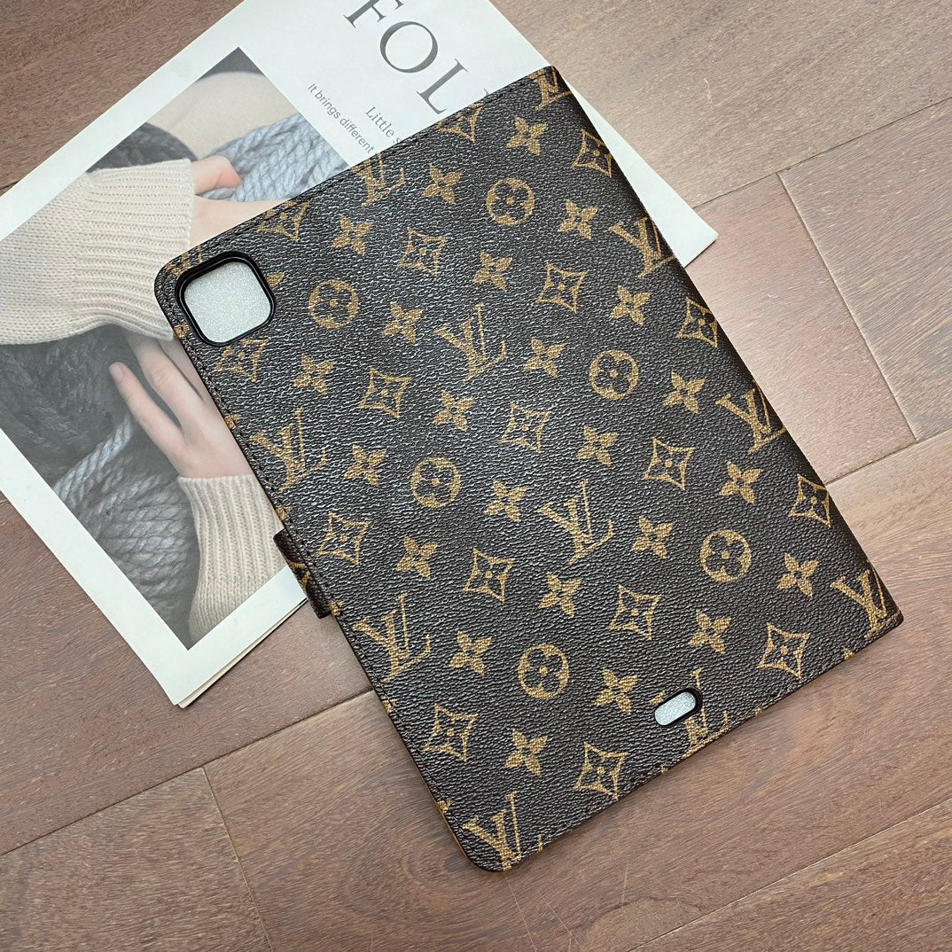 Style iPad Case – Luxury Canvas Monogram Summer Fashion Cover
