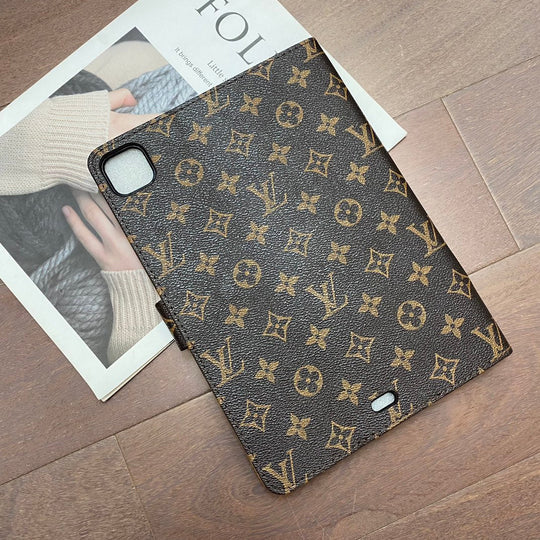 Style iPad Case – Luxury Canvas Monogram Summer Fashion Cover