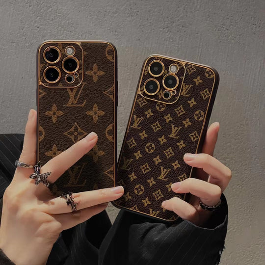 Brown Monogram iPhone 16 Pro Case – Premium Designer Inspired Cover