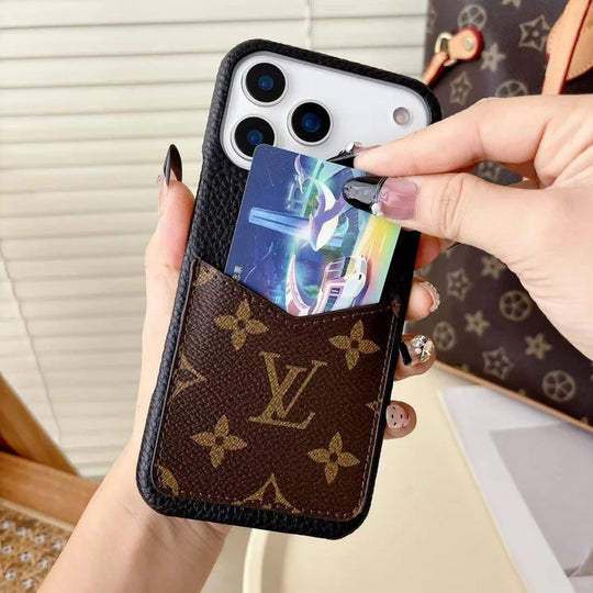 Monogram Phone Case with Card Holder