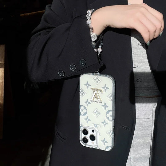 Monogram Phone Case for iPhone 17 / 16 / 15 / 14 / 13 / 12
