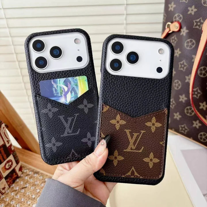 Monogram Phone Case with Card Holder