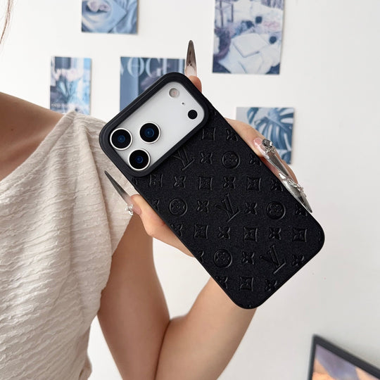 Lux Phone Case for iPhone 17 / 16 / 15 / 14 – Designer Luxury Inspired Cover