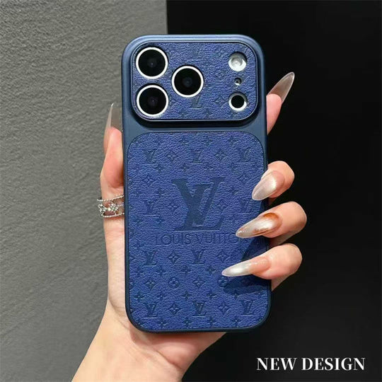 Orange Fibre Phone Case – Elegant Designer Style for iPhone 17 / 16 / 15 / 14