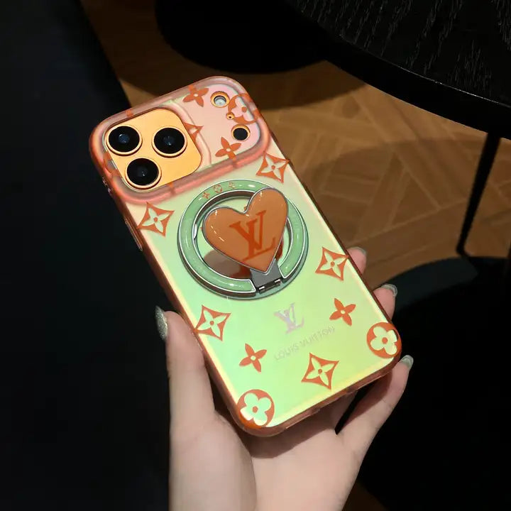 Colorful Heart Magnetic iPhone Case – Designer Style for iPhone 17 / 16 / 15 / 14 / 13