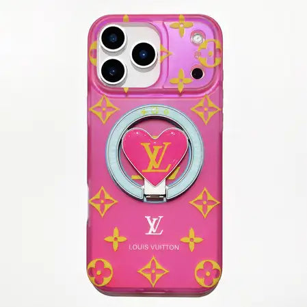 Colorful Heart Magnetic iPhone Case – Designer Style for iPhone 17 / 16 / 15 / 14 / 13