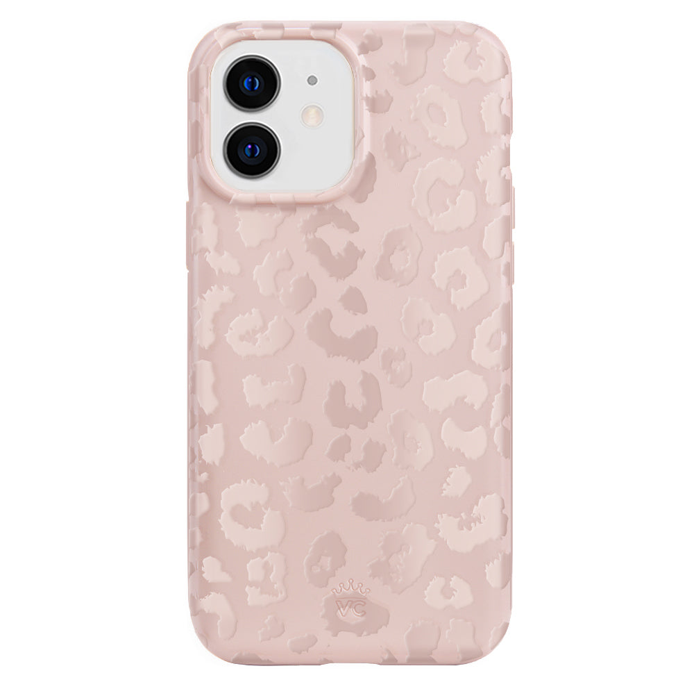 Nude Leopard iPhone Case – Trendy Protective Phone Cover