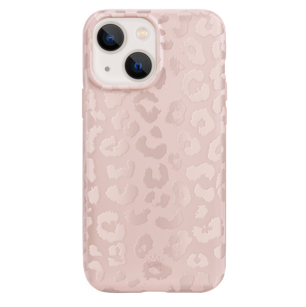 Nude Leopard iPhone Case – Trendy Protective Phone Cover