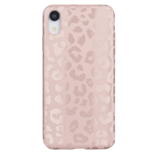 Nude Leopard iPhone Case – Trendy Protective Phone Cover