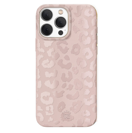 Nude Leopard iPhone Case – Trendy Protective Phone Cover