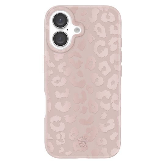 Nude Leopard iPhone Case – Trendy Protective Phone Cover