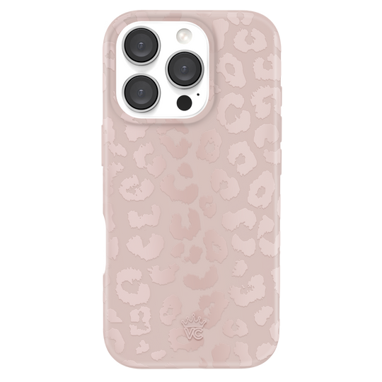Nude Leopard iPhone Case – Trendy Protective Phone Cover