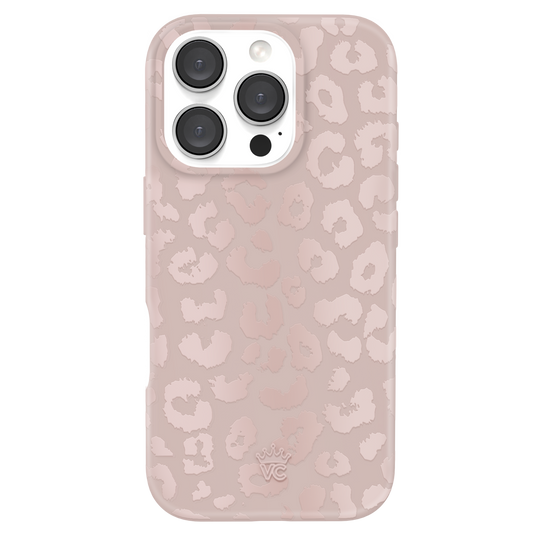 Nude Leopard iPhone Case – Trendy Protective Phone Cover