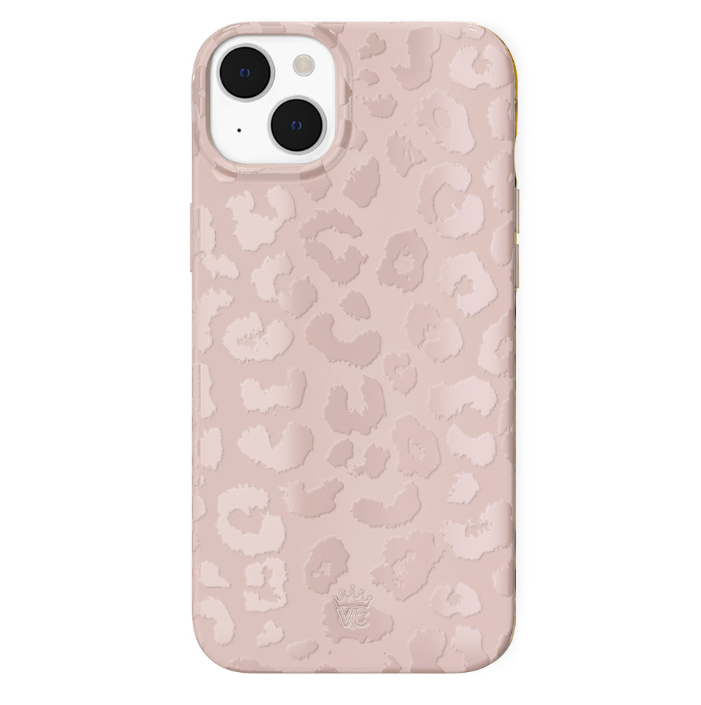 Nude Leopard iPhone Case – Trendy Protective Phone Cover