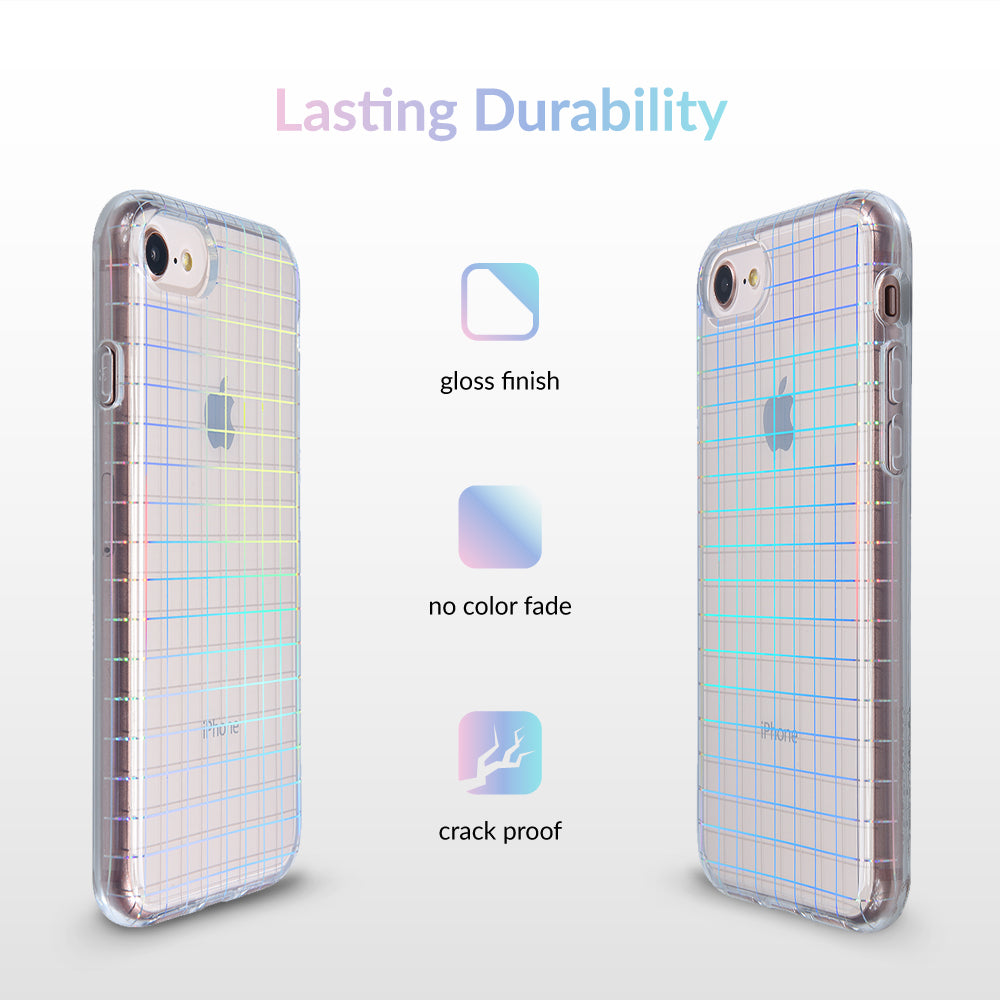 Off The Grid Holo iPhone Case – Luxury Aesthetic Phone Cover