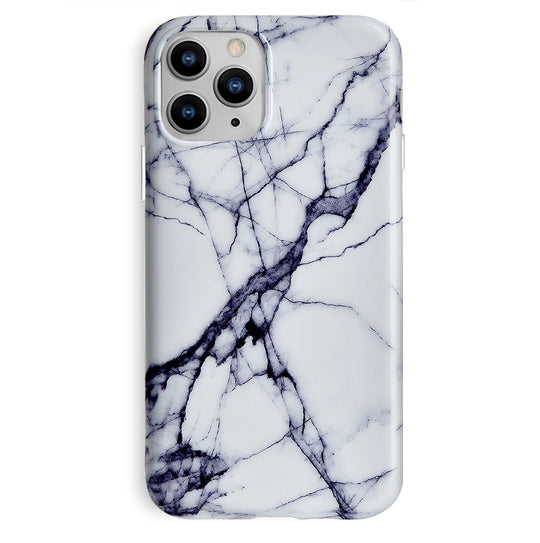 White & Gray Marble iPhone Case – Trendy Protective Phone Cover